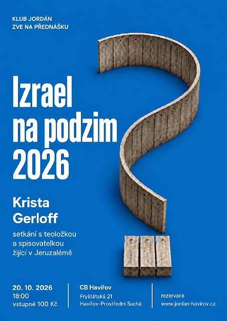 Přednáška - Izrael na podzim 2026